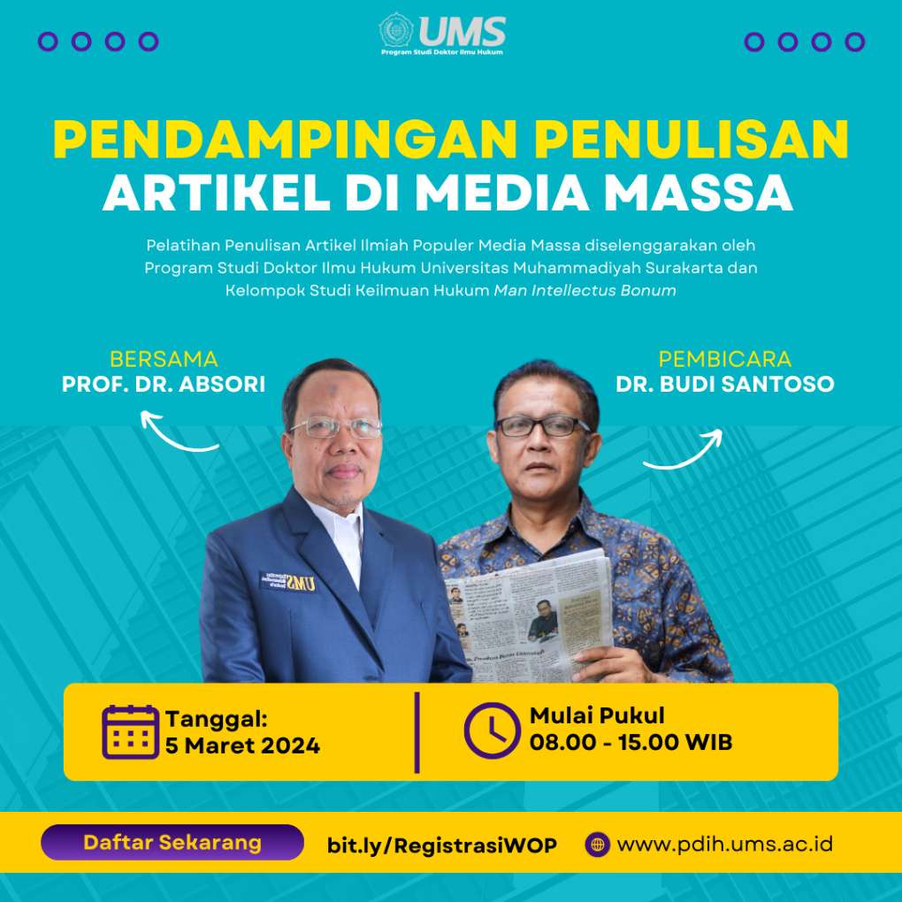 Pendampingan Penulisan Artikel di Media Massa