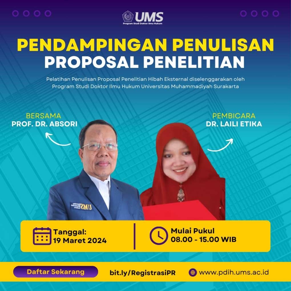 Pendampingan Penulisan Proposal Penelitian